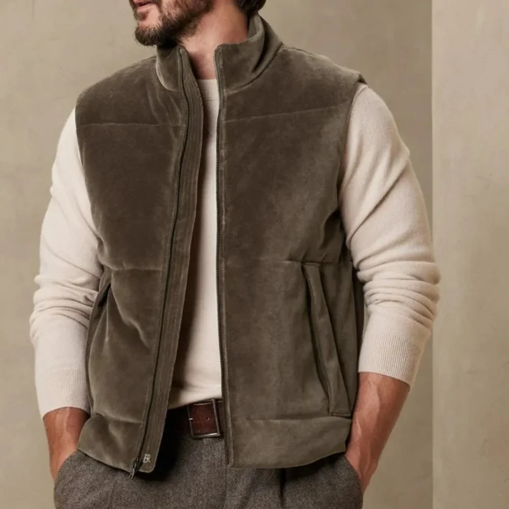 Banana Republic Velluto Thermore Ecodown Puffer Vest